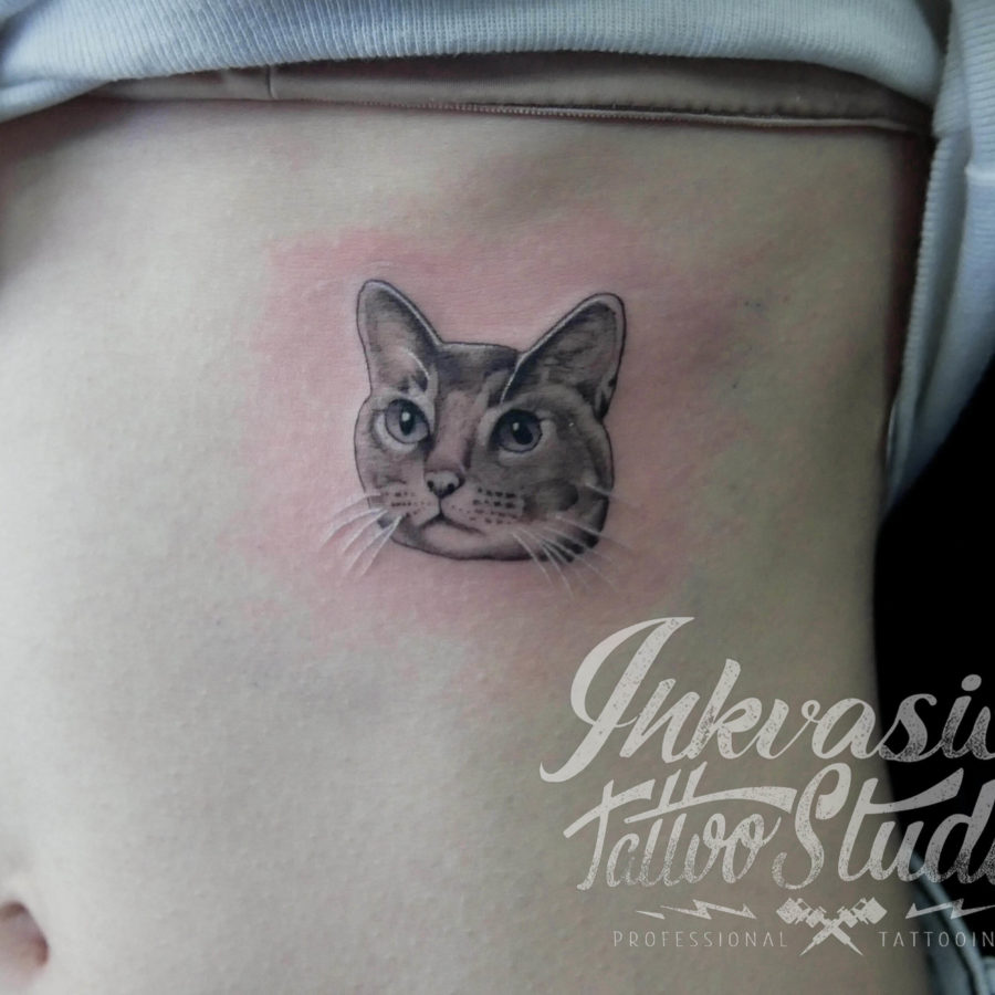 Client’s Pet Cat Tattoo