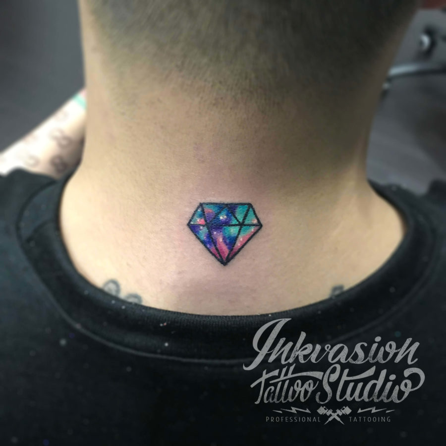 Diamond Galaxy Tattoo