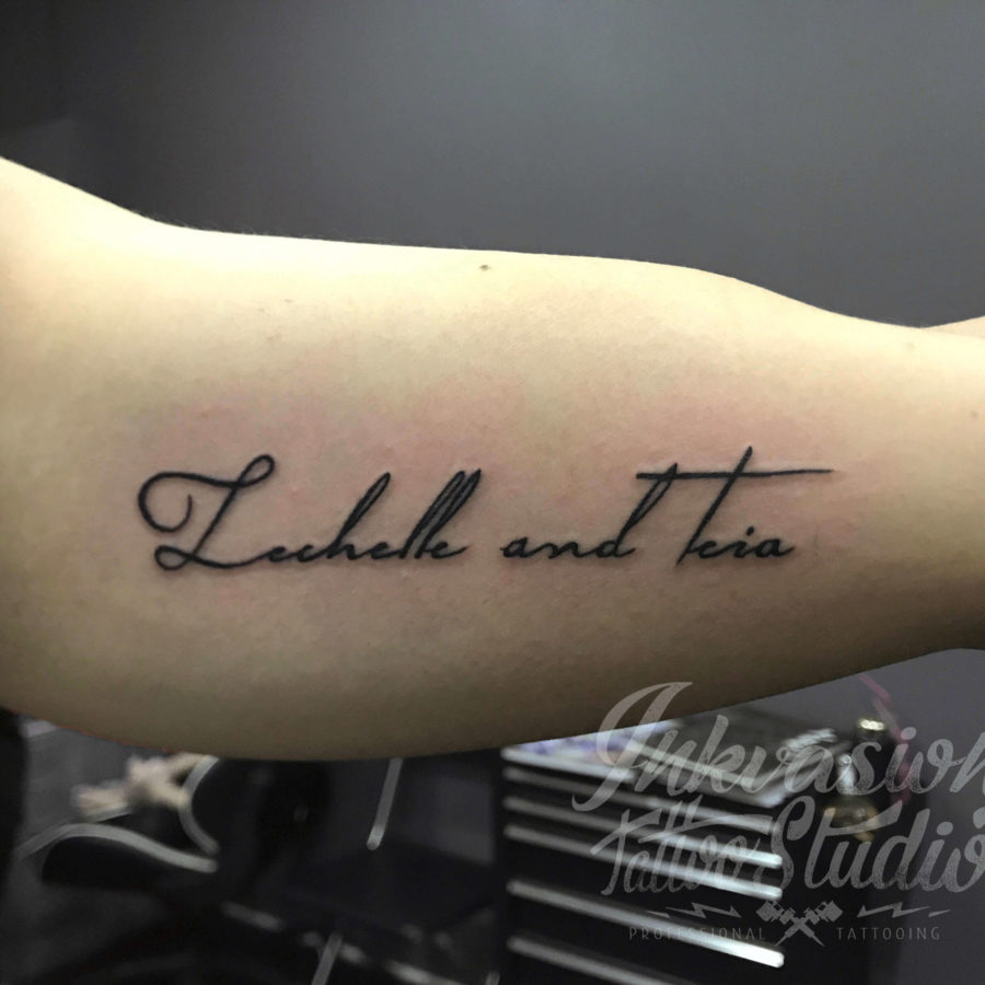 Daughter’s Names Tattoo