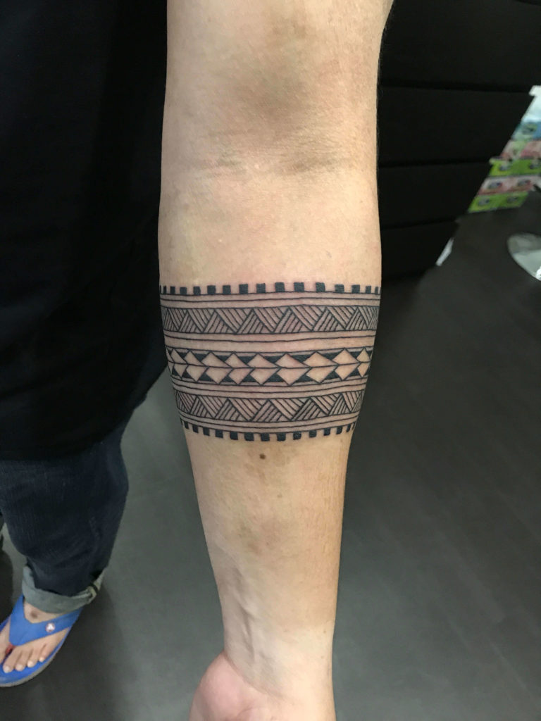 polynesian maori armband tattoo singapore
