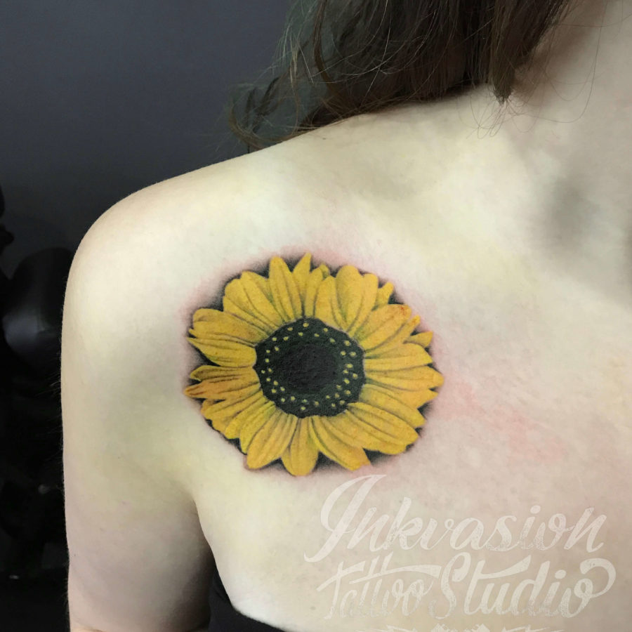 Sunflower Tattoo
