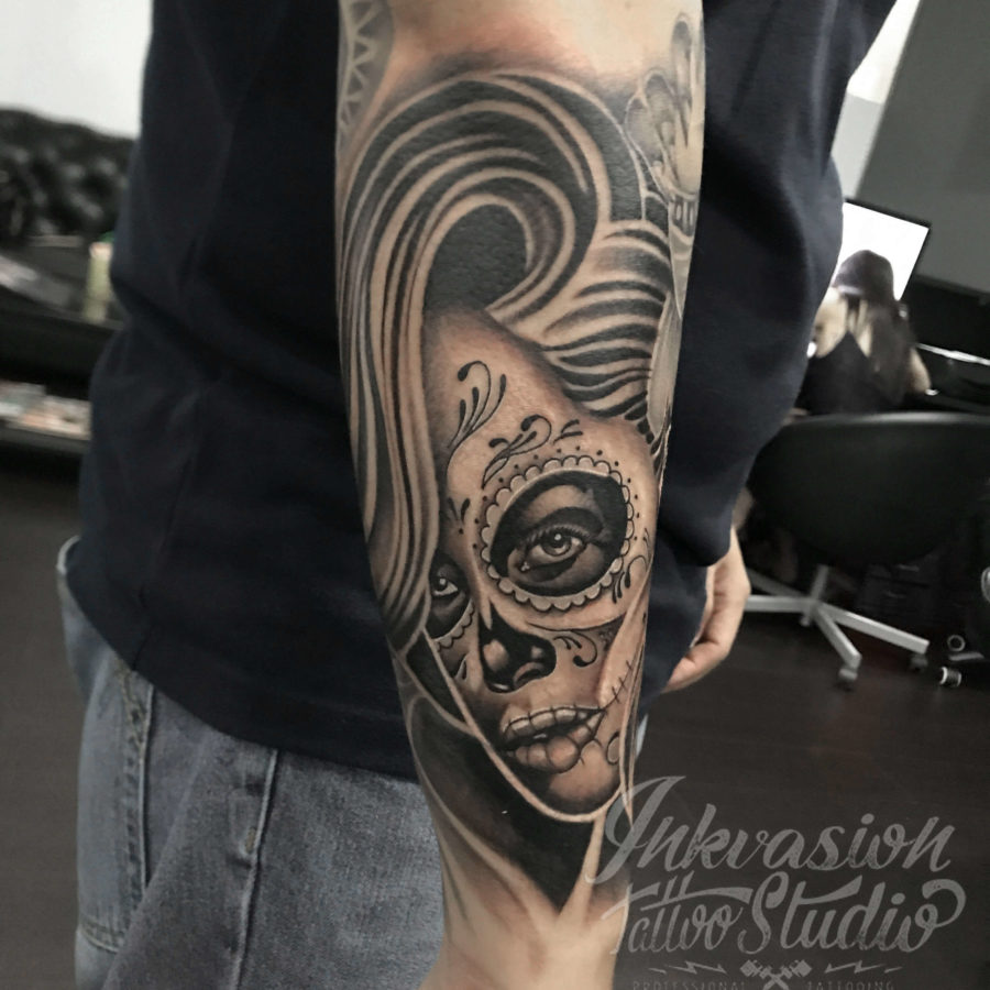 Day Of The Dead Tattoo