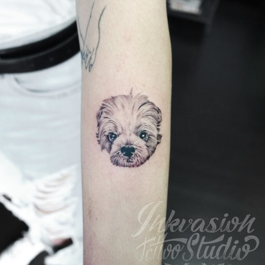 Client’s Pet Dog Tattoo